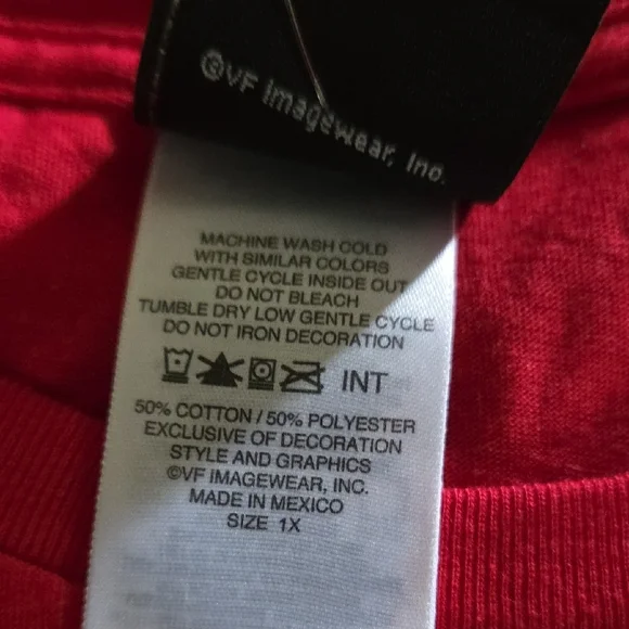 Harley-Davidson Bright Red Short Sleeve Tee - Picture 4 of 7